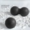 Muscle Relaxation Fitness Equipment, Yoga Solid Peanut Massage Ball for Body Massage, Pain Relief and Neck Support Tool