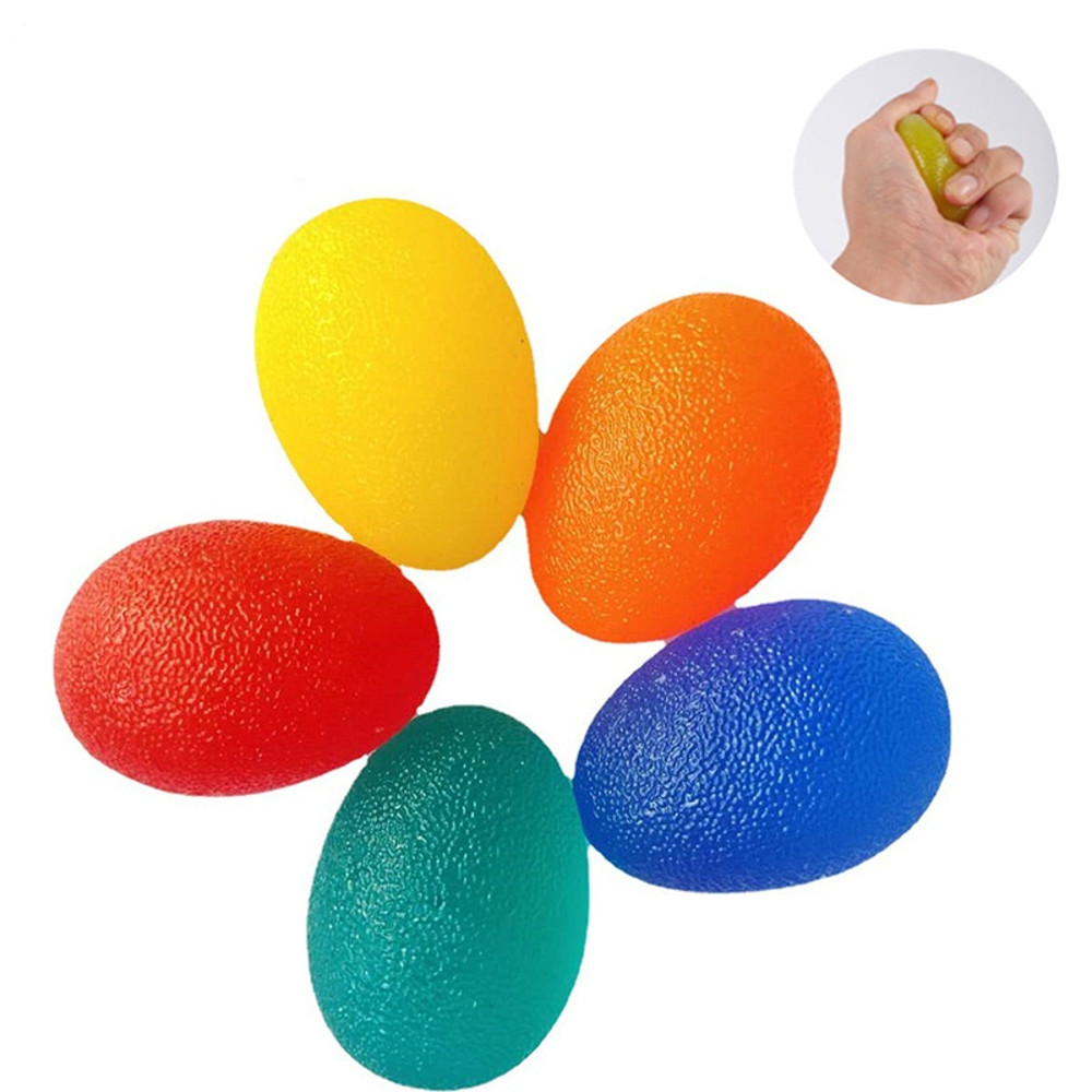 Hand Exercise Grip Ball Fitness Elastic Training Ball For Elderly And Adults Finger Strengthener Da 0
