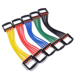 yoga 5 resistance bands, fitness cable rope, sport chest expander puller for home workout exercise