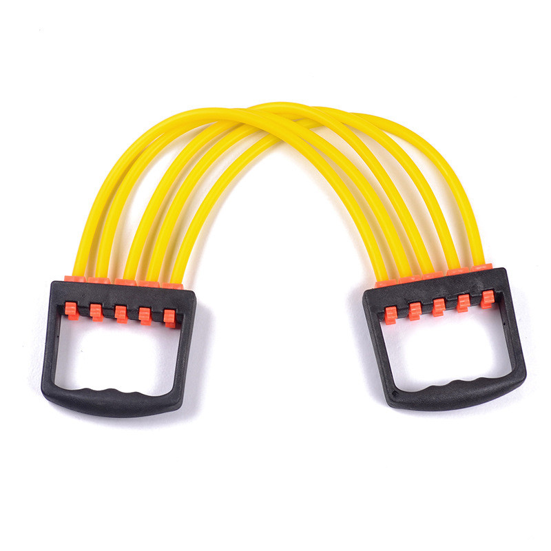 Yoga 5 Resistance Bands, Fitness Cable Rope, Sport Chest Expander Puller for Home Workout Exercise