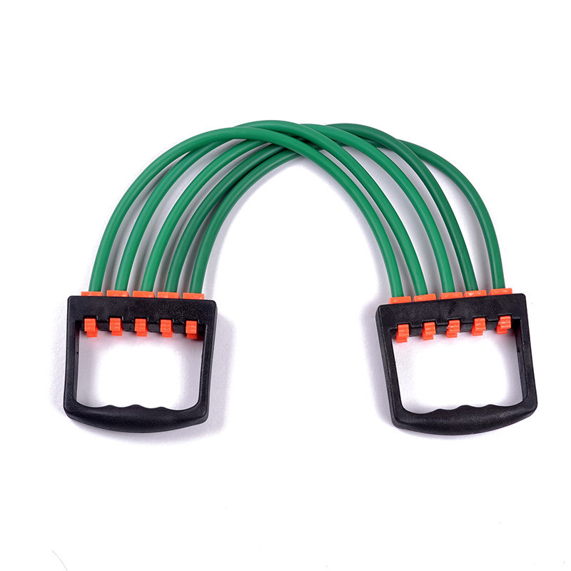 Yoga 5 Resistance Bands, Fitness Cable Rope, Sport Chest Expander Puller for Home Workout Exercise