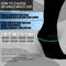 Ankle Compression Sleeves Socks Sport Knitted Foot Protect Brace For Sprain Relief Basketball Footb 2