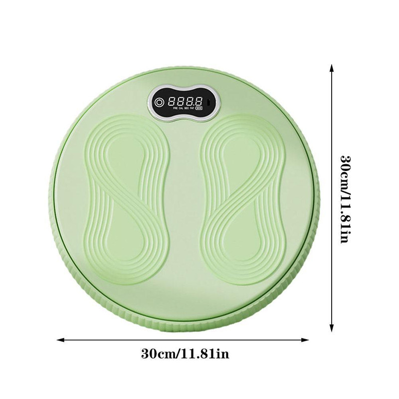 Household Fitness Twist Waist Board Silent Nonslip Intelligent Counting Disc Rechargeable Slimming  3