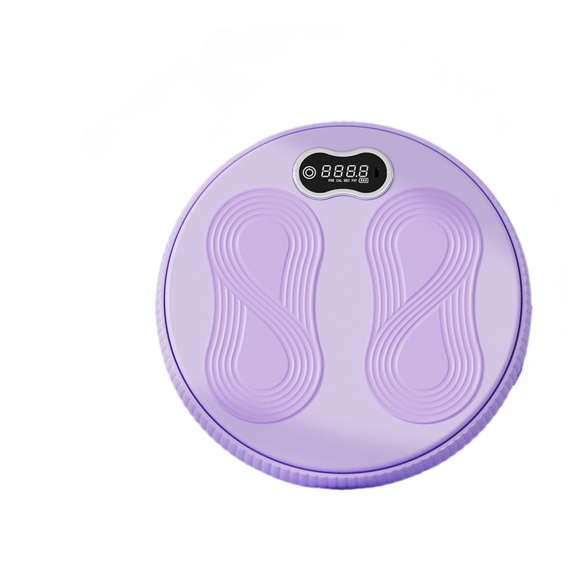 Household Fitness Twist Waist Board Silent Nonslip Intelligent Counting Disc Rechargeable Slimming  8