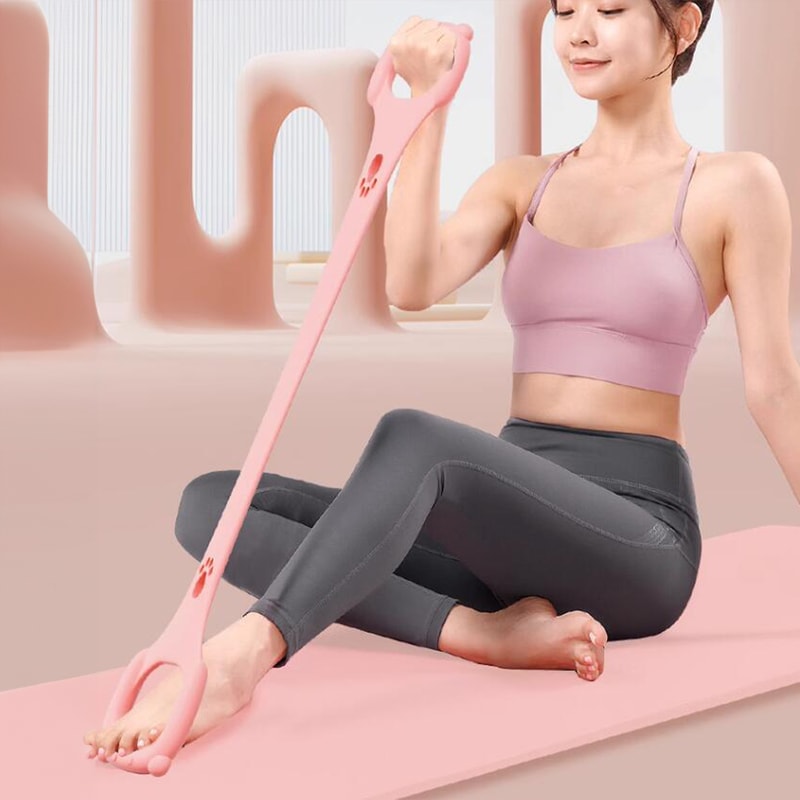 Elastic Pilates Fitness Woman, Yoga Pull Strap, Cat Claws Tension Rope, Chest Expander Resistance Band