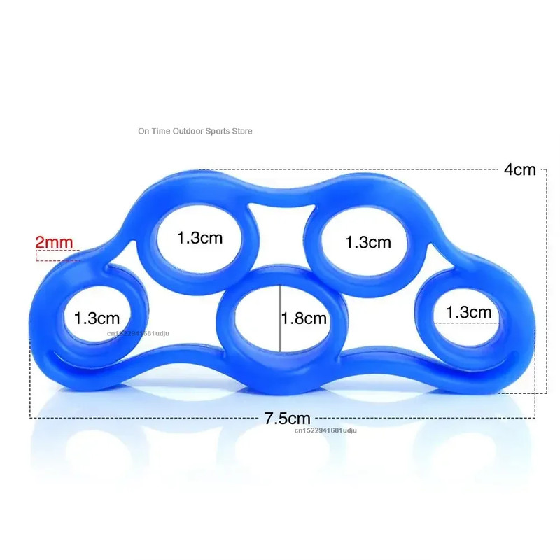 Silicone Finger Expander Hand Gripper Exercise Hand Grip Finger Exerciser Resistance Bands Wrist St