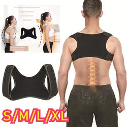 adjustable shoulder brace straight holder, invisible back posture corrector trainer, clavicle support for adults
