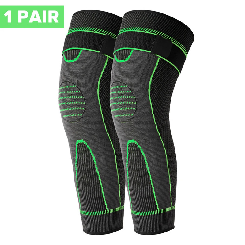 Elastic Nylon Sport Compression Knee Pads Fitness Knee Support Braces Bandage For Basketball Runnin 7