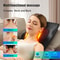 Vibration Heating Massage Machine, Neck Pillow Massager, 3 Speed Adjustment, Relax Shoulder Neck Back Muscle