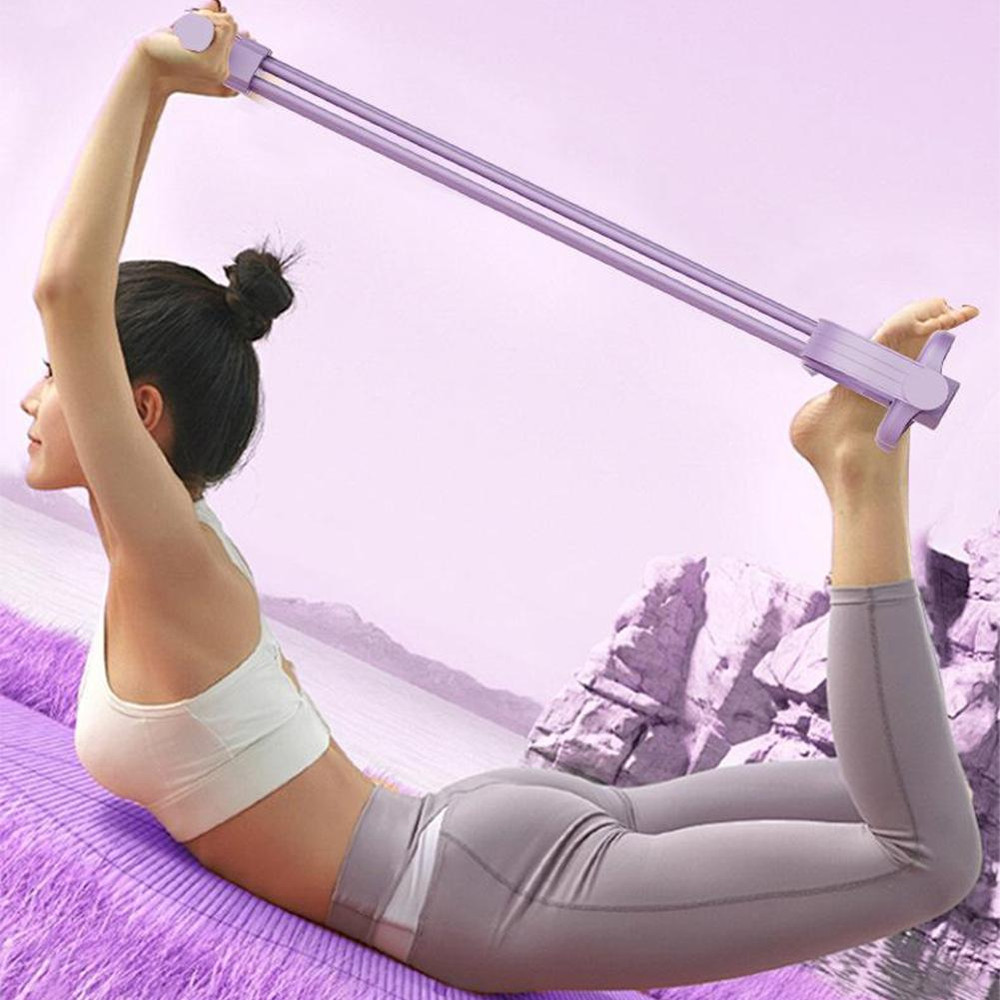 Portable Resistance Bands Yoga Pedal Puller For Abdomen Waist Arm Training Elastic Pull Rope Fitnes 4