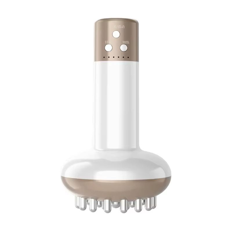 Heating Meridian Scraping Brush Rechargeable Guasha Body Shaping Massager Lymphatic Detox Fat Burne 6