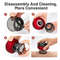 Smart Electric Vacuum Body Scraping Massage, Cupping Heating Suction Cup, Back Neck Arm Massager Device