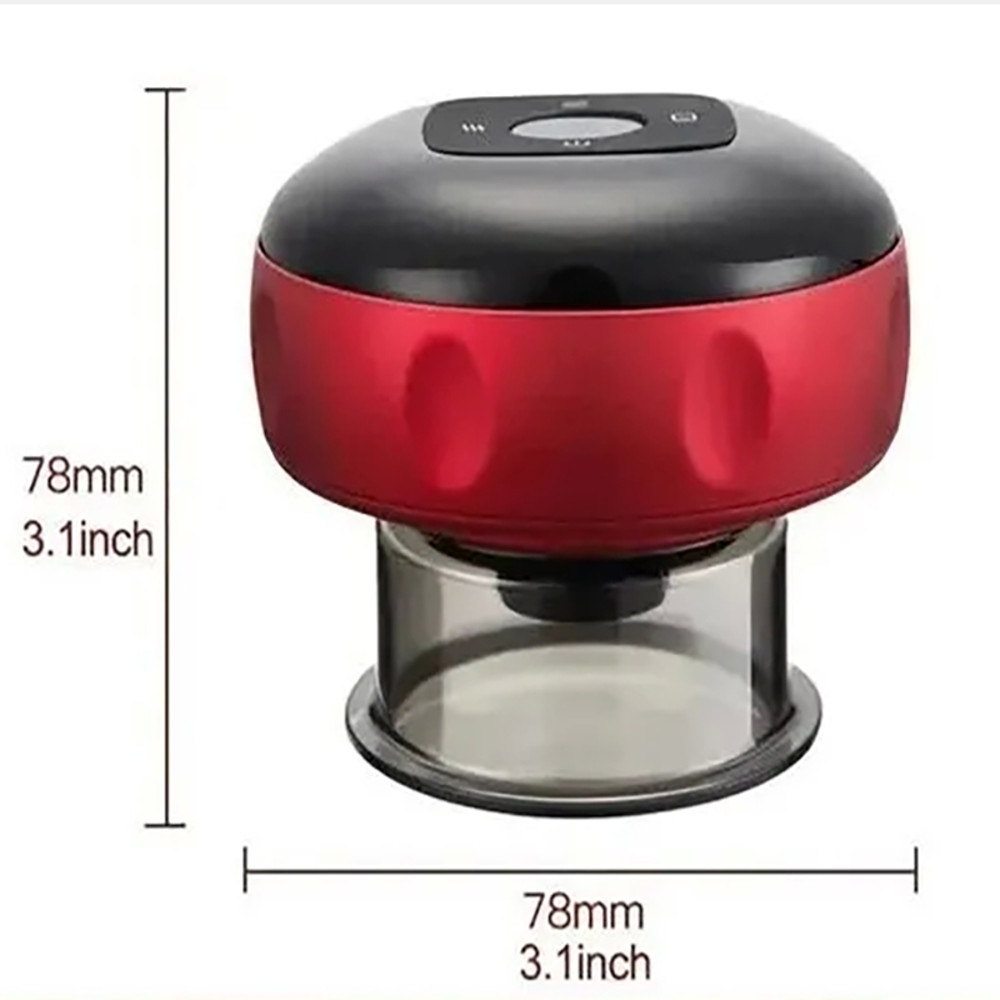 Smart Electric Vacuum Body Scraping Massage, Cupping Heating Suction Cup, Back Neck Arm Massager Device