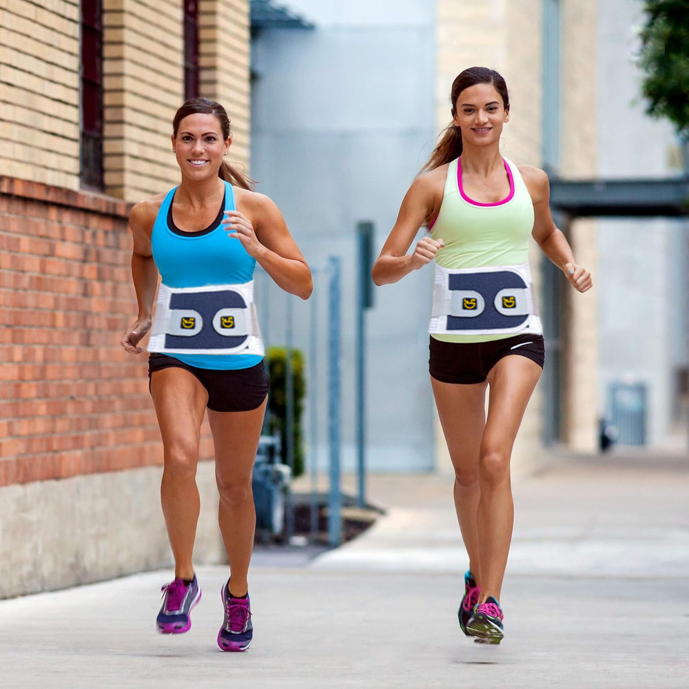 Adjustable Back Brace Support Belt Lumbar Support Lower Back Pain Relief Sciatica Scoliosis Herniat 4