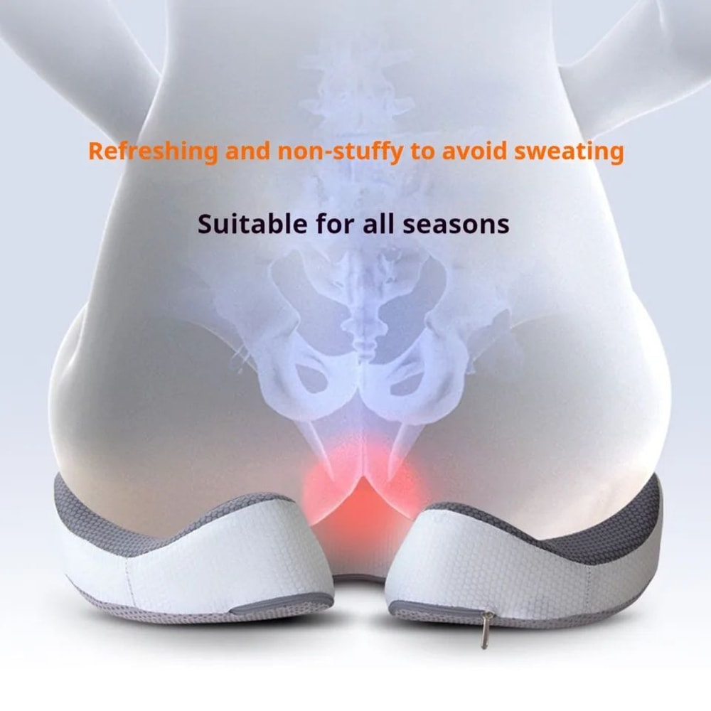 Orthopedic Memory Foam Cushion Non Slip Tailbone Sciaticaback Pain Relief Prostate Comfort For Chai 2