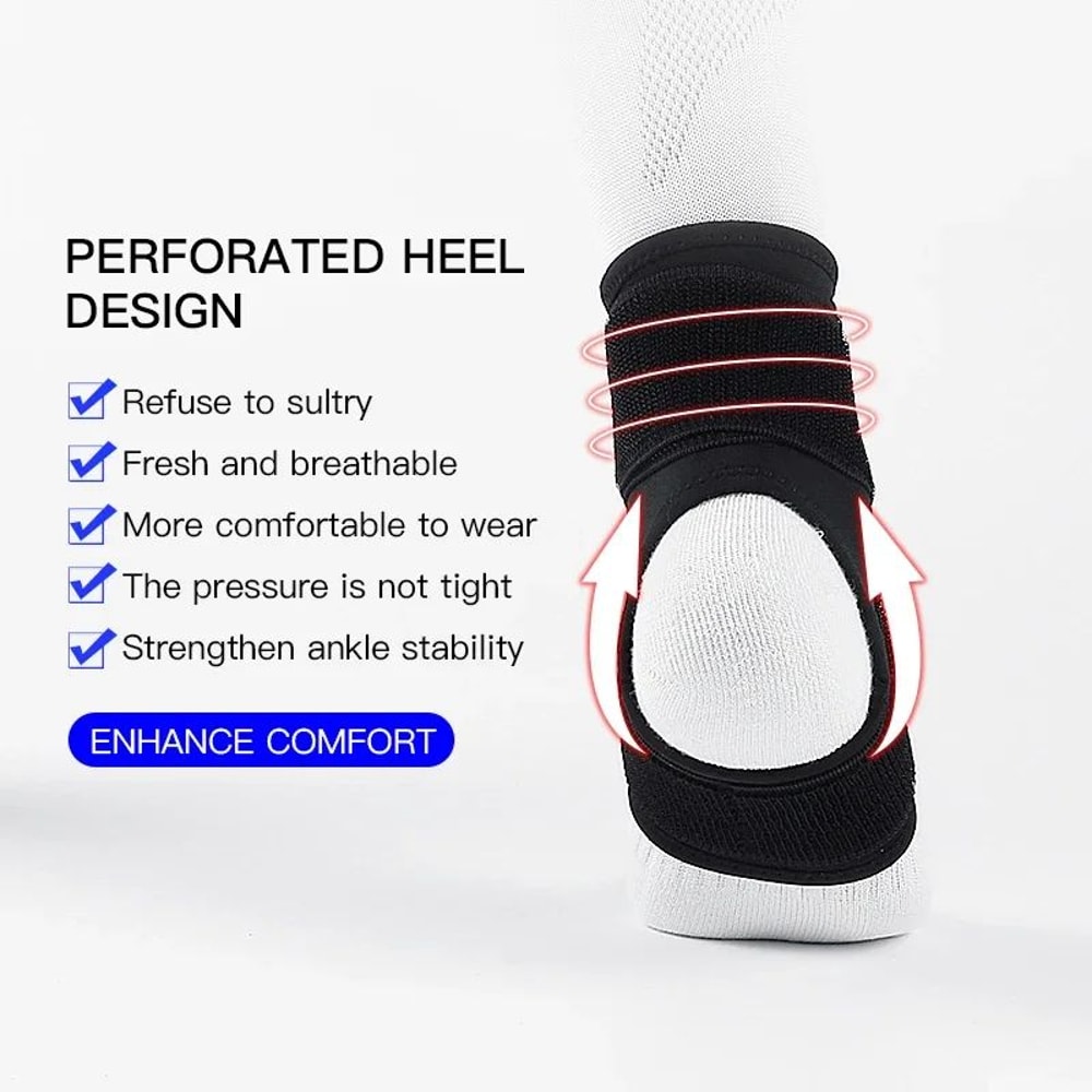 Strong Ankle Sports Protection Adjustable Compression Ankle Braces Support Stabilize Ligaments Ease 3