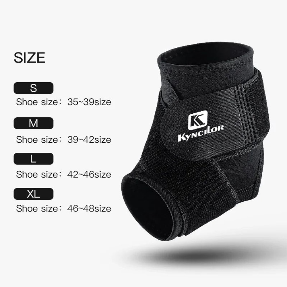 Strong Ankle Sports Protection Adjustable Compression Ankle Braces Support Stabilize Ligaments Ease 5