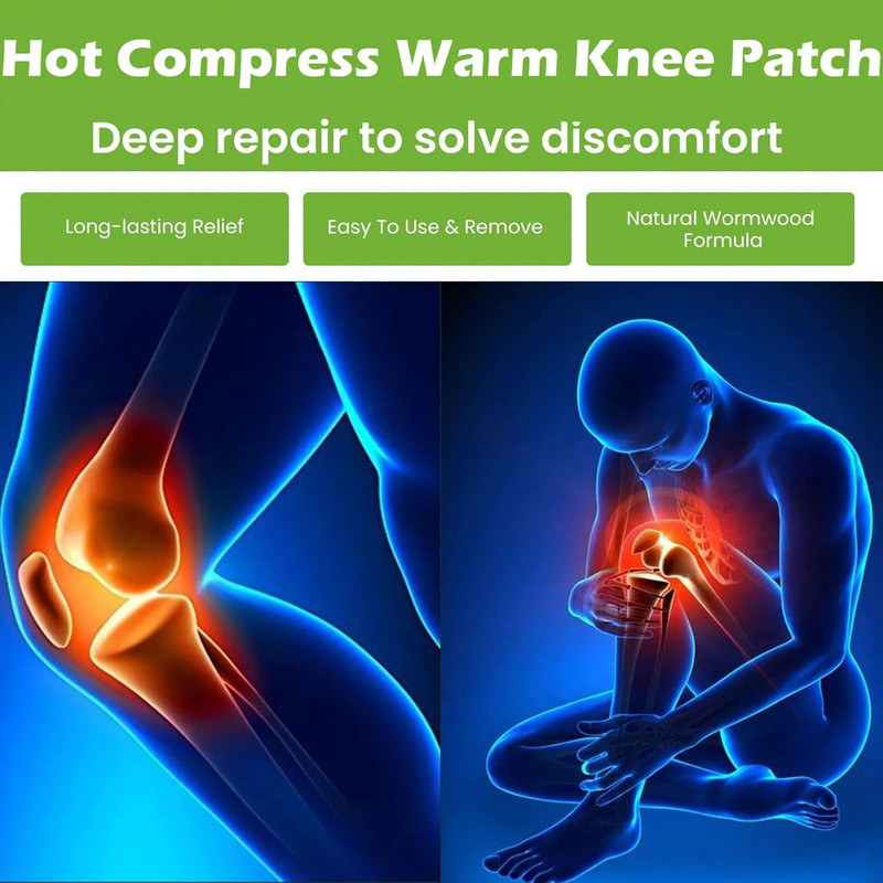 Warm Knee Brace Stickers Knee Self Heating Belts Cold Leg Knee Warmers Patches Rehabilitation Physi 3
