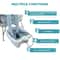 Massager With Basin Footspa Ion Detoxifier Detox Ionic Footbath Spa Promote Blood Circulation Clean 5