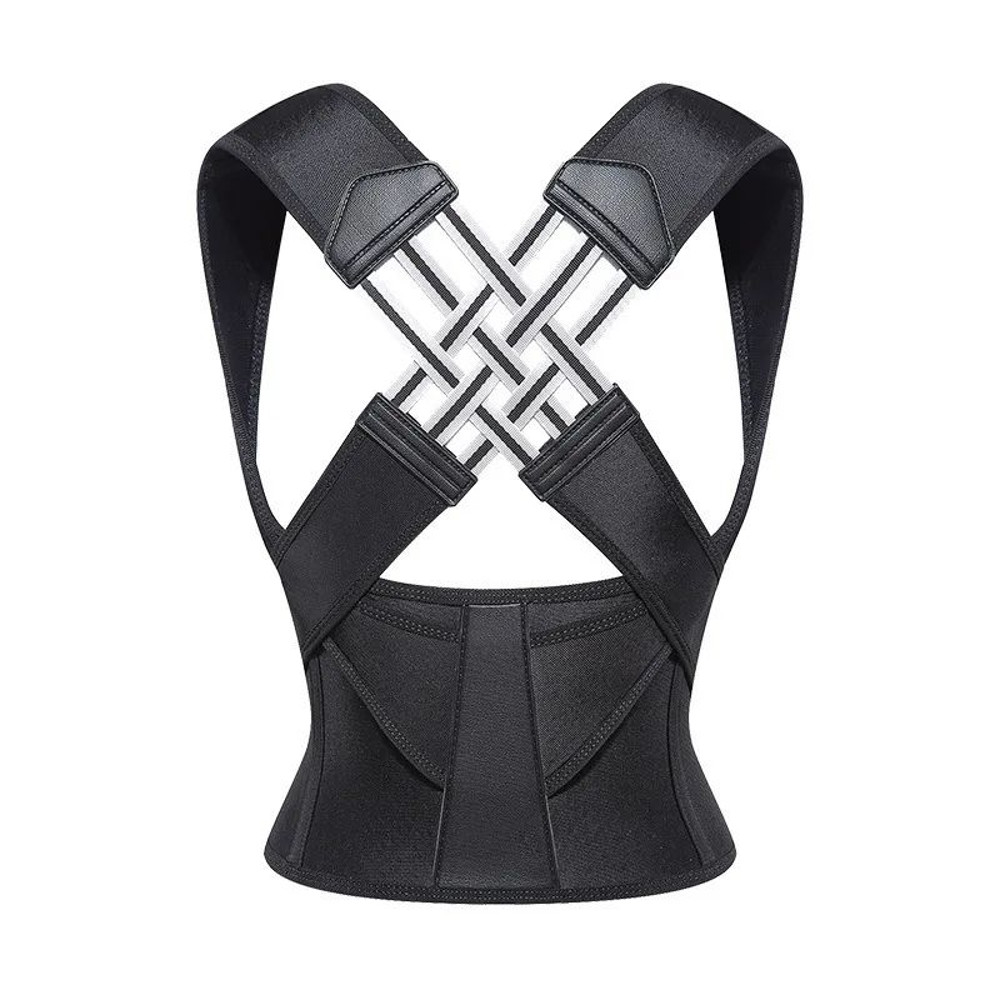Adjustable Shoulder Support Magnetic Therapy Posture Corrector Breathable Back Brace For Sitting Po 6