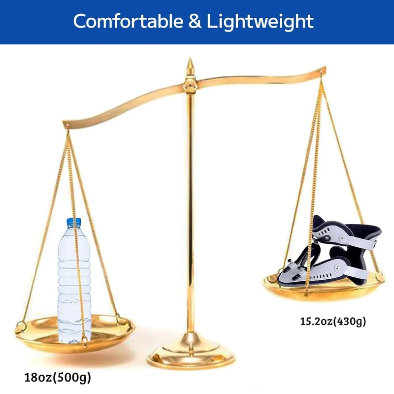 Adjustable Cervical Collar Neck Brace Support Orthosis Pain Relief Traction Spine Alignment Fixable 5