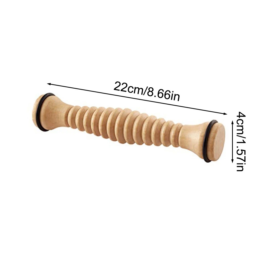 Foot Massager Roller Wooden Foot Roller For Plantar Fasciitis Relief Acupressure Massage For Foot   5