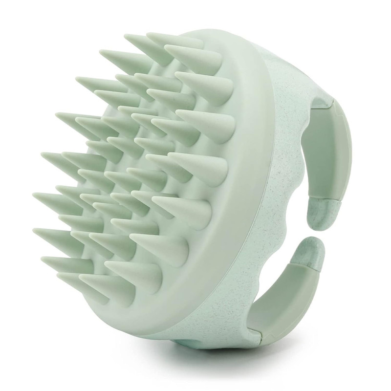 Silicone Hair Scalp Massager Brush Scalp Exfoliator For Dandruff Removal Hair Washing Brush For Dee 6