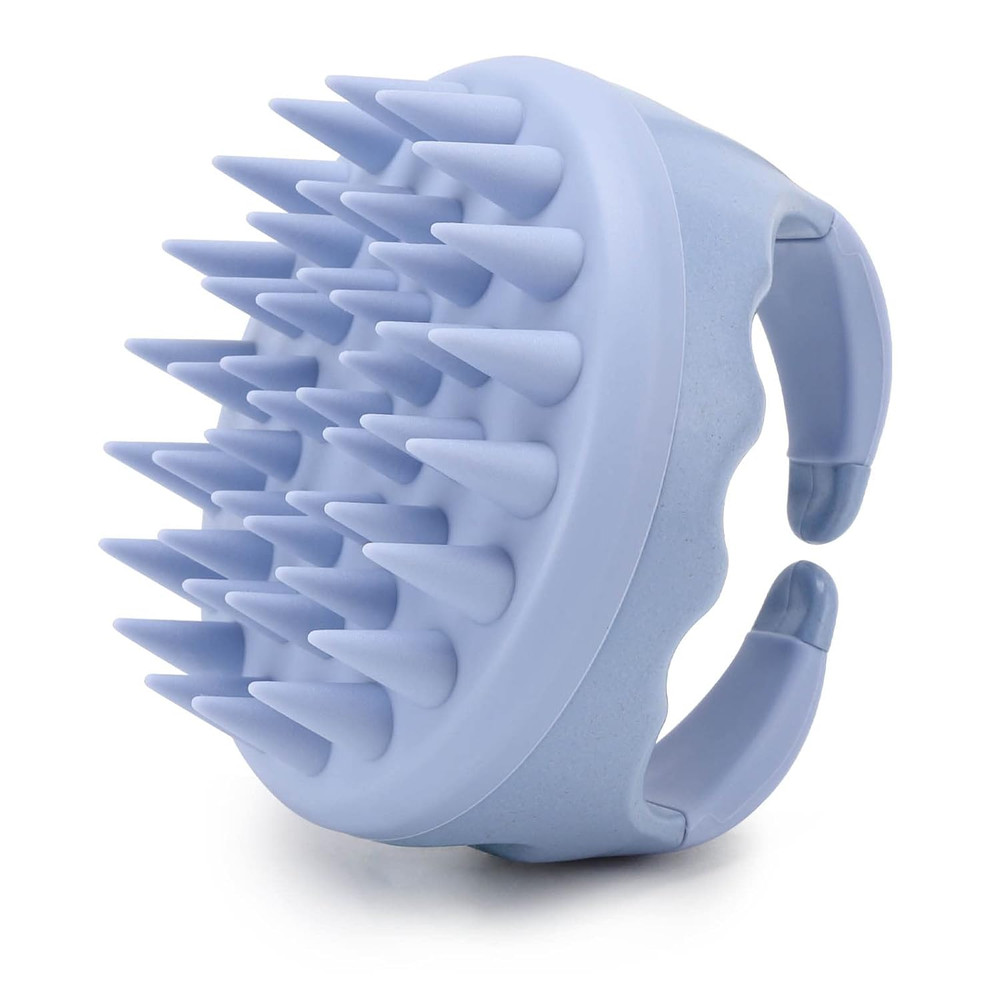 Silicone Hair Scalp Massager Brush Scalp Exfoliator For Dandruff Removal Hair Washing Brush For Dee 7