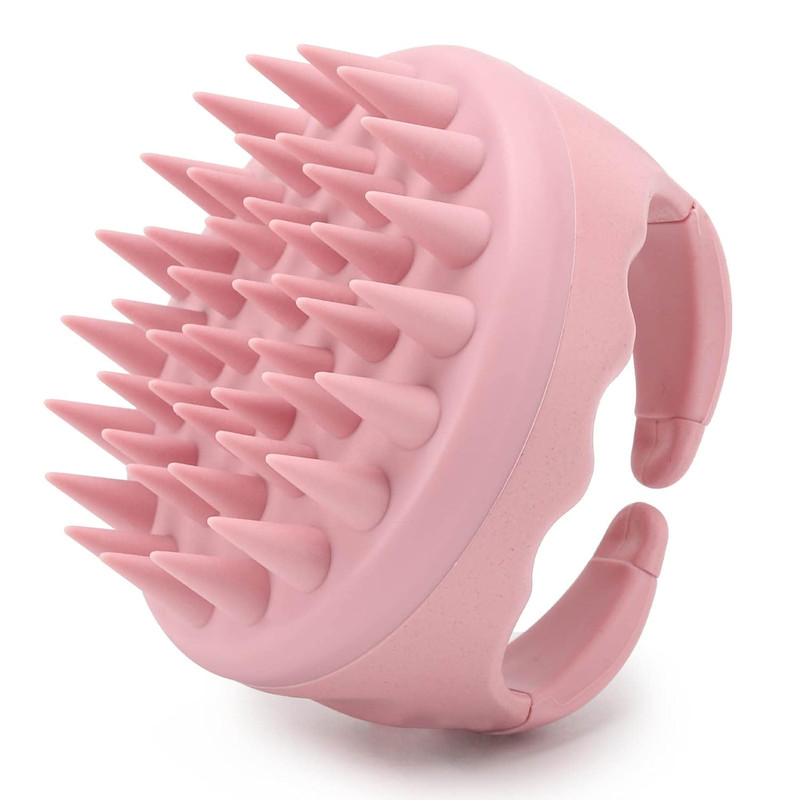 Silicone Hair Scalp Massager Brush Scalp Exfoliator For Dandruff Removal Hair Washing Brush For Dee 8