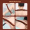Lymphatic Drainage Tools, Handheld Wood Massage Roller Stick, Cellulite Massager, Fascia Blaster for Neck Back Waist Leg