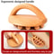 Wooden Massage Tool, Gua Sha Body Massager for Waist Leg Meridian Scraping, Anti Cellulite SPA Therapy Relaxation Tool