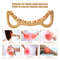 Lymphatic Drainage Massager Double Row Gua Sha Tools Wooden Guasha Stick For Back And Leg Therapy 2
