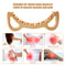 Lymphatic Drainage Massager Double Row Gua Sha Tools Wooden Guasha Stick For Back And Leg Therapy 2