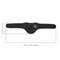 Black Heating Neck Guard, Adjustable Temperature Gear, Universal Fit Protective Heating Pad