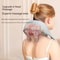 U-Shaped Deep Tissue Shiatsu Neck and Shoulder Massager, Multi-functional Electric Air Compress Kneading Back Massager