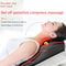 Electric Neck Pillow Massager, Head Cervical Airbag Traction, Back Waist Body Massager for Car, Heating and Vibration