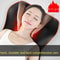 Electric Neck Pillow Massager, Head Cervical Airbag Traction, Back Waist Body Massager for Car, Heating and Vibration