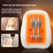 Back Waist Massage Cushion Wireless Chair Massager Pad MultiPurpose Up And Down Move UltraThin Warm 1