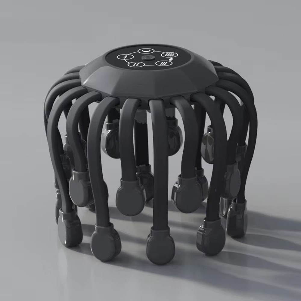 Deep Scalp Electric Head Massager 20 Touch Massage Points Relieves Head Tension Scratching Octopus  4