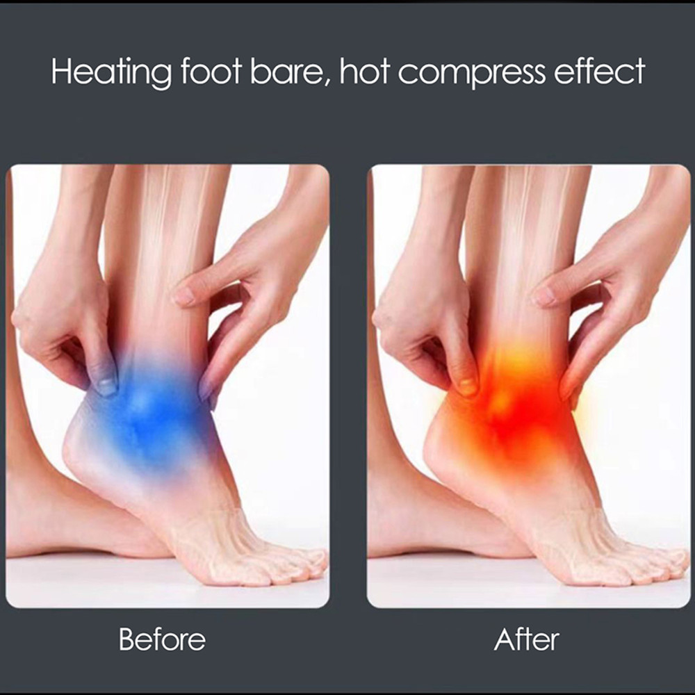 Portable Ankle Support Brace Lightweight Heating Wrap Adjustable Electric Ankle Strap 5