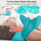 Cervical Spine Massage Pillow, Neck Shoulder Relaxer, Chiropractic Traction Device, Posture Correction Tool