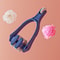 Finger Joints Massager, Portable, Easy Use, Dual Row Roller Finger Massager, Relieve Finger Fatigue With Elastic Handle