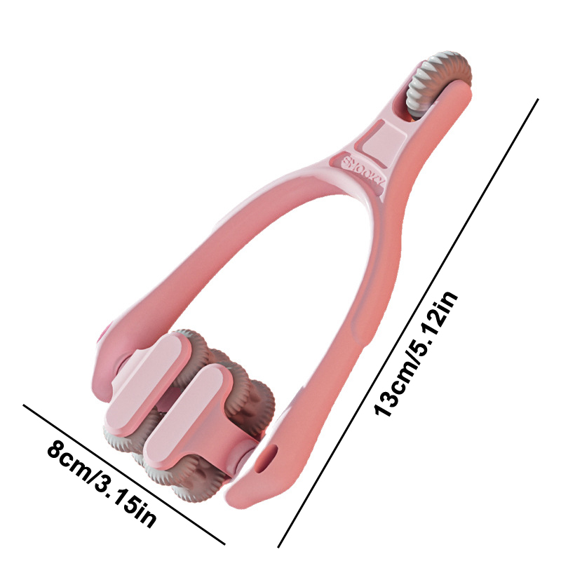 Finger Joints Massager, Portable, Easy Use, Dual Row Roller Finger Massager, Relieve Finger Fatigue With Elastic Handle