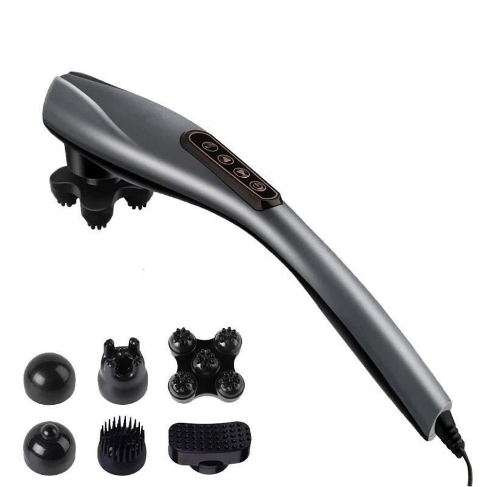 Portable Handheld Back Massager, Deep Tissue Electric Massage Stick, Full Body Massage for Neck Shoulders