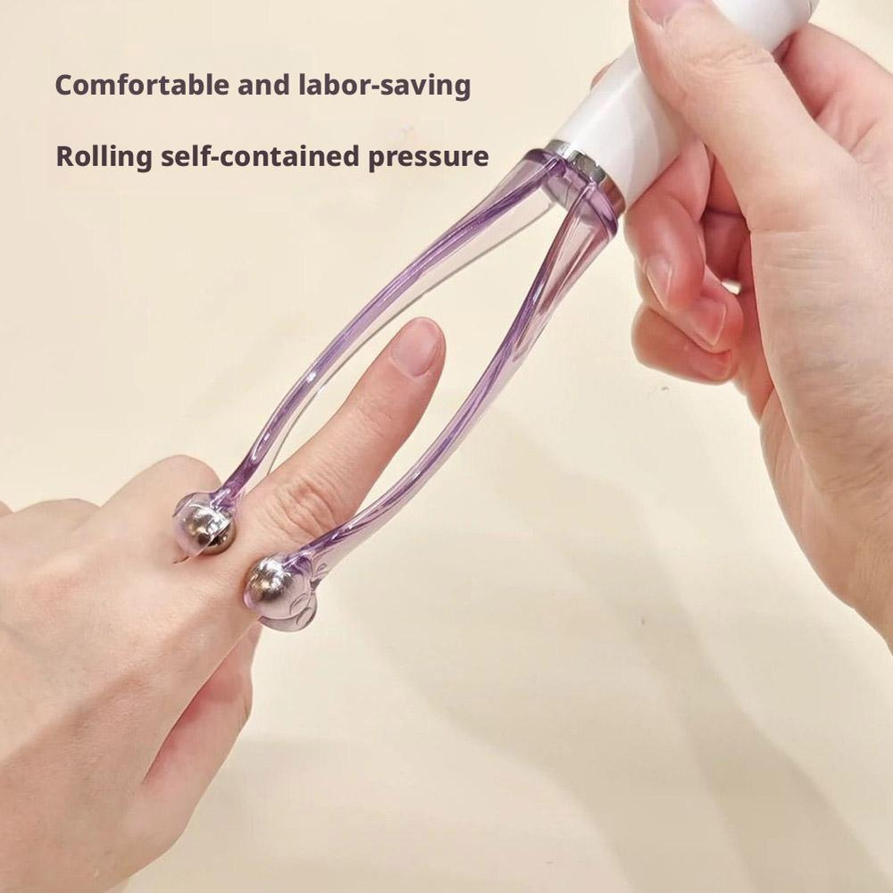 Hand Massage Tool for Fingers Hands Palms, Finger Massager Roller, Relieves Arthritis, Hand Pain and Stress