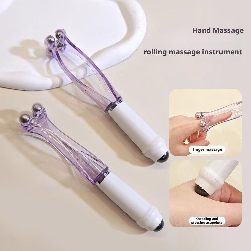 Hand Massage Tool for Fingers Hands Palms, Finger Massager Roller, Relieves Arthritis, Hand Pain and Stress
