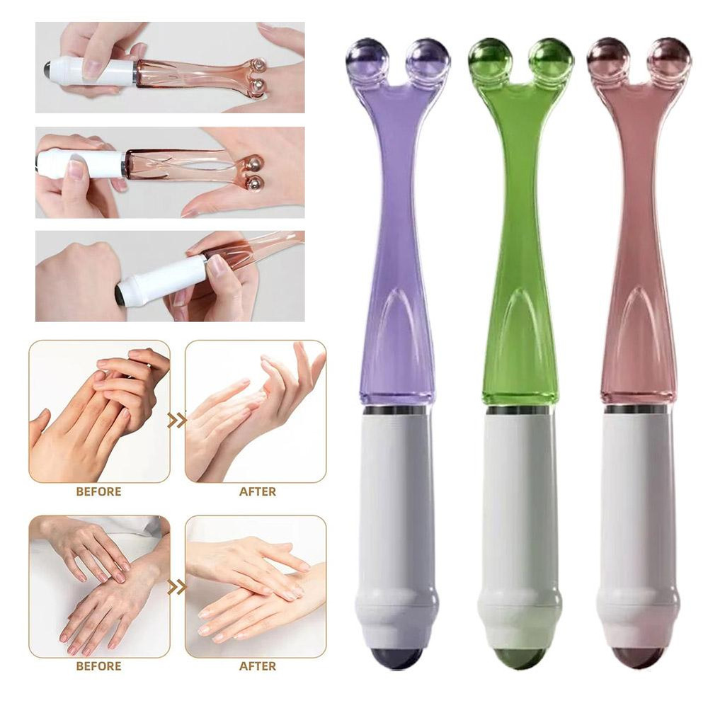 Hand Massage Tool for Fingers Hands Palms, Finger Massager Roller, Relieves Arthritis, Hand Pain and Stress