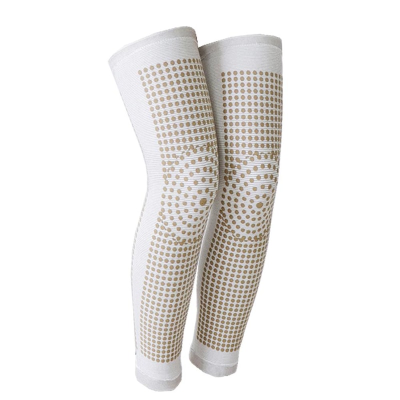 Self Heating Knee Pads, Pair Knee Warm, Knee Support for Arthritis Relief, Tourmaline Therapy, Men and Women