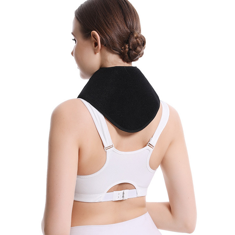 Neck-Warmer Neck Brace, Thermal Magnetic Therapy Neck Relaxer Belt, Soft Support for Neck Pain Relief