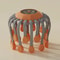 Octopus Scratcher Red Light Vibrator Orange Scalp Massager With 20 Massage Heads For Stress Relief 7